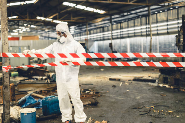 Professional Unattended Death Cleanup technician working in Le Grand, CA